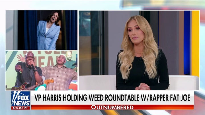 VP Harris holds marijuana policy roundtable with rapper Fat Joe