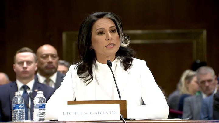 Tulsi Gabbard fields question on Bashar al-Assad in Senate confirmation hearing